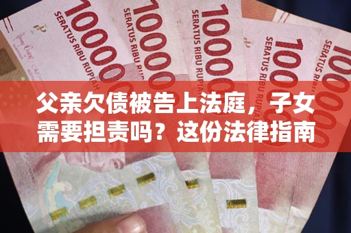 武汉父亲欠债被告上法庭，子女需要担责吗？这份法律指南必须看完