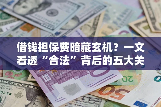 武汉借钱担保费暗藏玄机？一文看透“合法”背后的五大关键陷阱